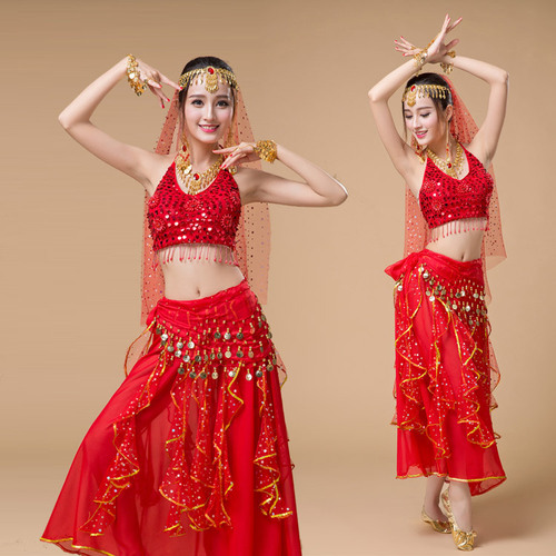 New belly dance costumes, Indian dance costumes for adults, belly dance suits, performance costumes, practice clothes