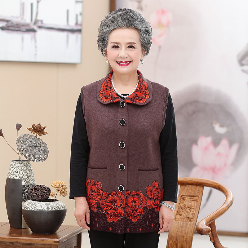 Gilet femme MOUTON ROUGE en Tricot - Ref 3317920 Image 1