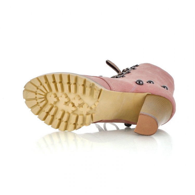 Bottes femme en PU artificiel - Ref 3355200 Image 16