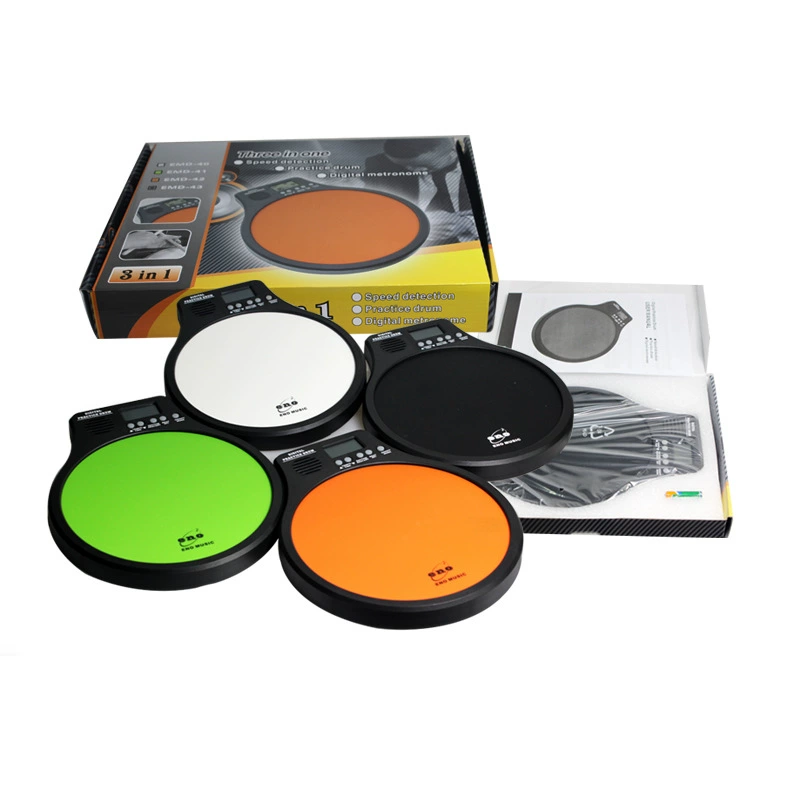 Yinuo костюм для ударных колодок с кронштейном EMD40 электронный немой барабан 10-дюймовая барабанная установка Практическая барабанная ракетка