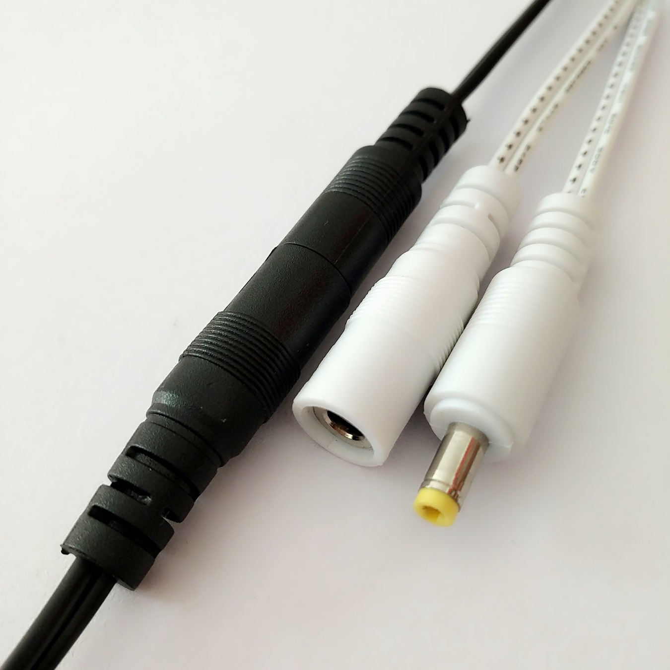 供应纯铜DC线5.5 *2.1DC公头 5.5*2.5DC公插头5525DC插头连接