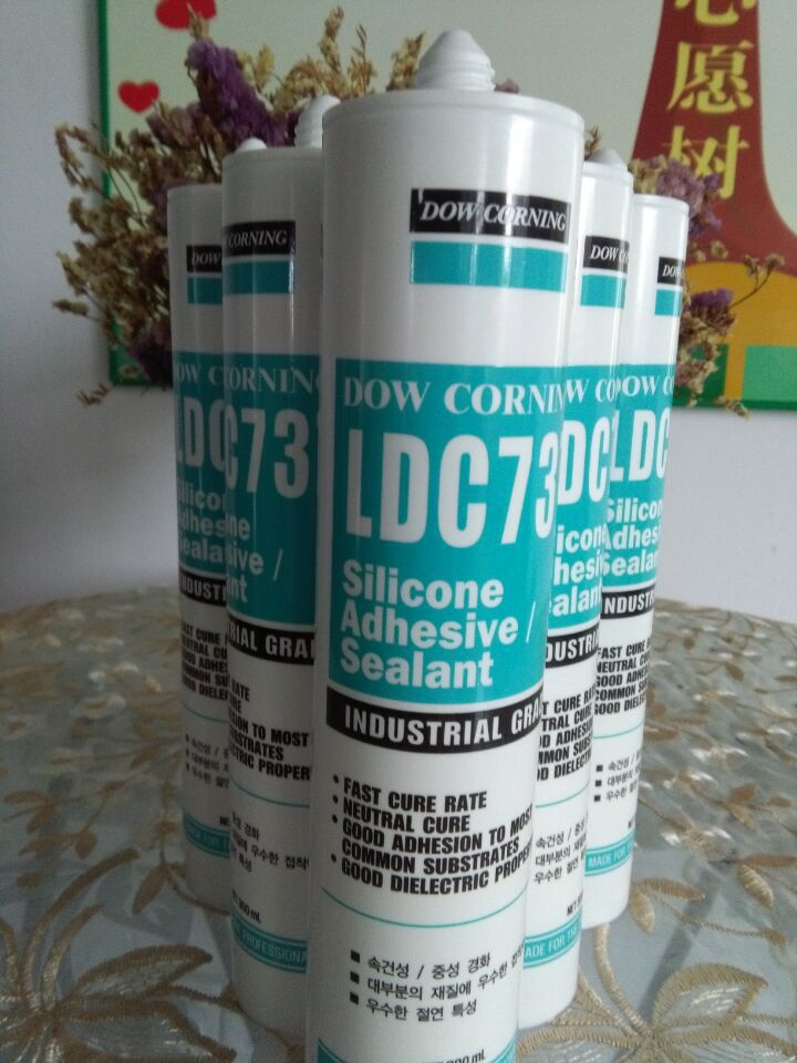 道康宁 韩国产 LDC737 绝缘密封 防水 耐高温密封胶 白透明300ML