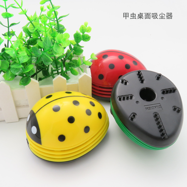 Household Mini Desktop Keyboard Beetle Vacuum Cleaner Handheld Portable Suction Rubber Crumb Dust Creative Gift
