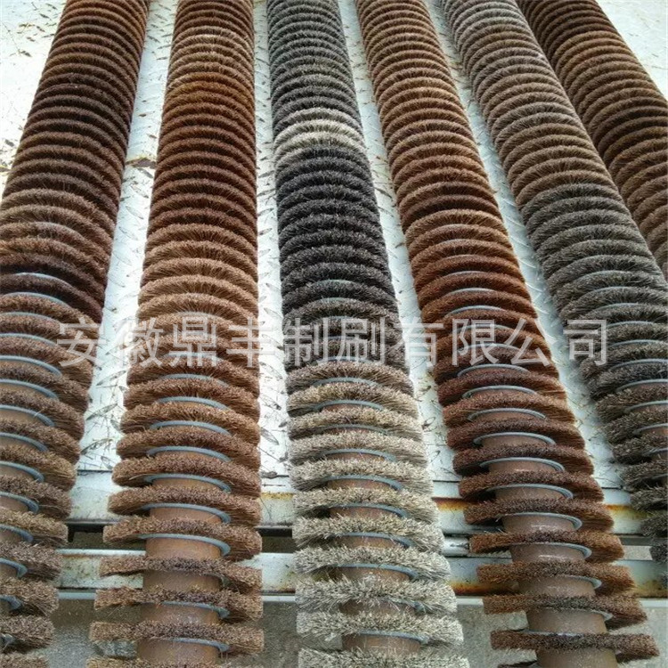 厂家供应食品机械设备清洗机毛刷 剑麻猪鬃毛清洁清洗刷辊 可定制
