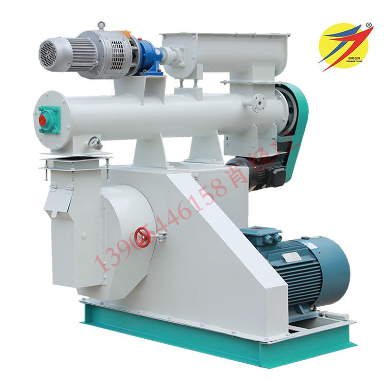 双鹤环模HKJ系列-250中小型家禽鸡饲料颗粒机全新畅销款时产1-2吨