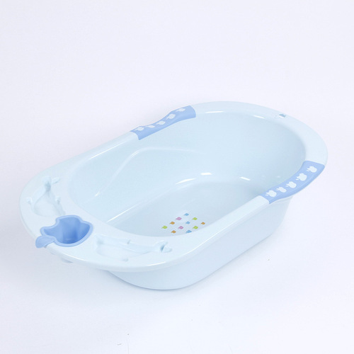 Infant tub paired with a bath stand, newborn bathtub support, baby bath stand, bathing supplies manufacturer