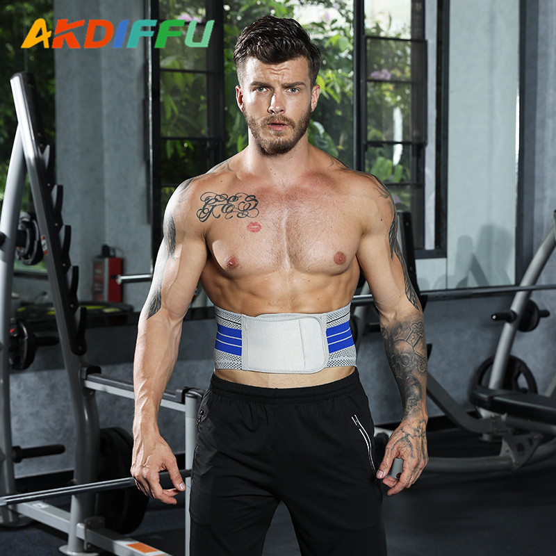 Deportes fábrica de equipos de protección al por mayor de compresión soporte de protección de levantamiento de pesas lumbar cinturón de fitness al por mayor