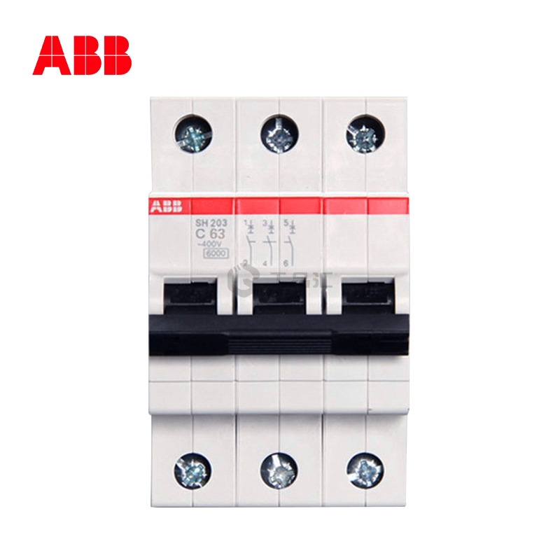 ABB SH200系列微型断路器；SH203-C63