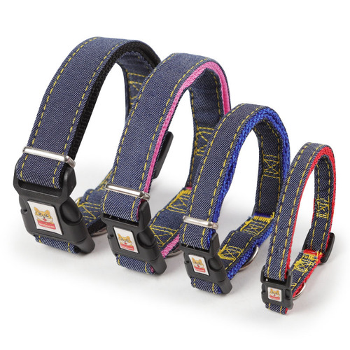Wholesale Pipitao dog walking rope pet supplies chest and back traction dog rope denim harness pet dog traction rope