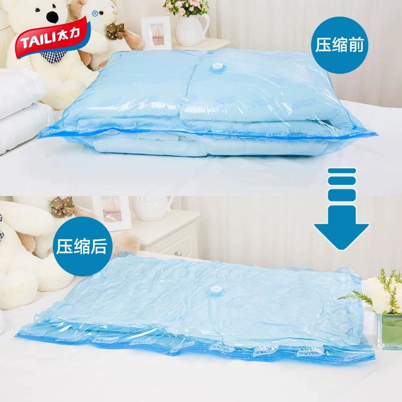 Vacuum duvet, big storage bag for home use, pack