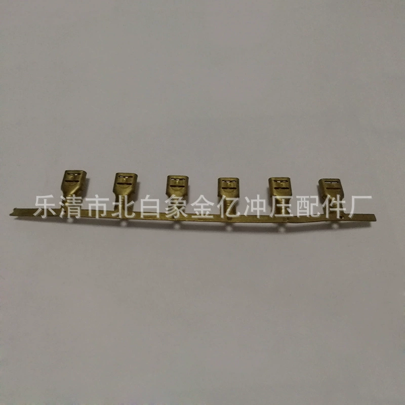 Подгонянная вставка соединителя штемпелюя части обрабатывая все виды нештатных частей белая медь 0725 медная медь бериллия штемпелюя обработку частей