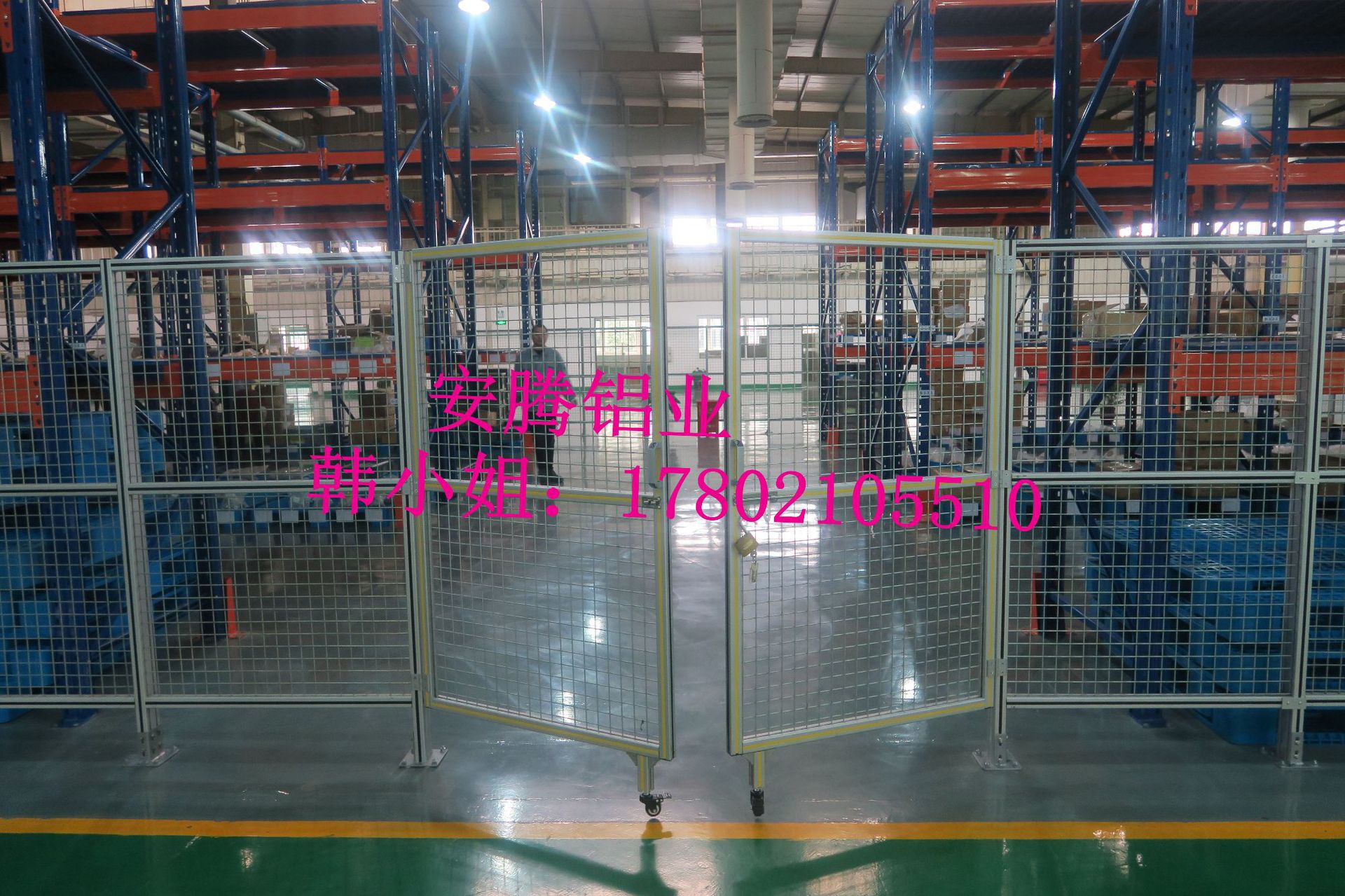 流水线 机械设备 防护罩安全栏工业铝型材