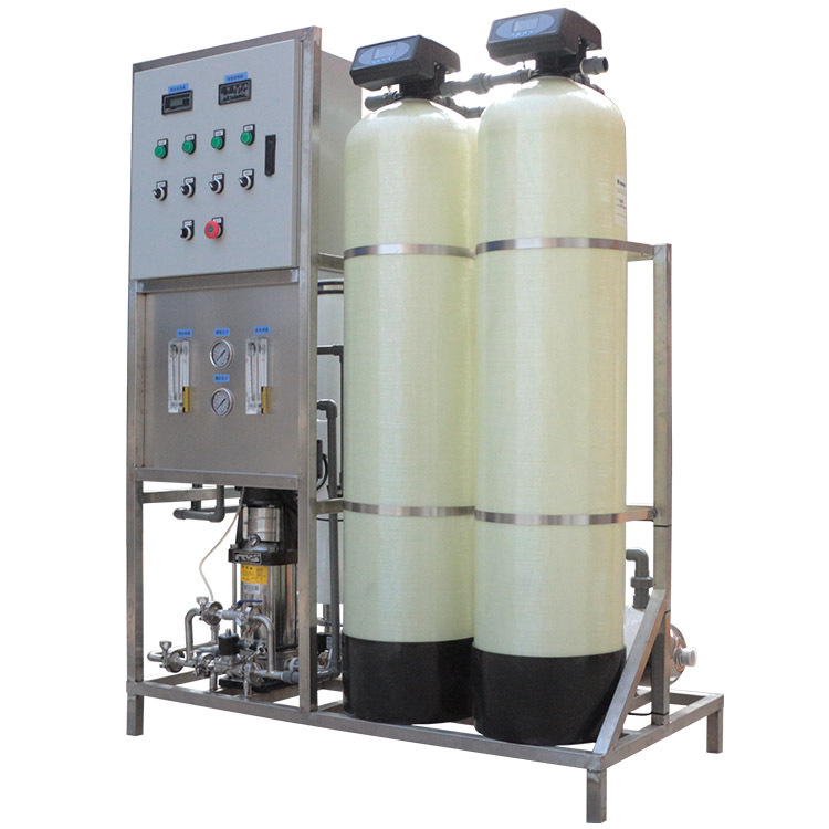 0.5t吨单级RO反渗透纯水处理设备 小型中央净水设备 纯化水设备