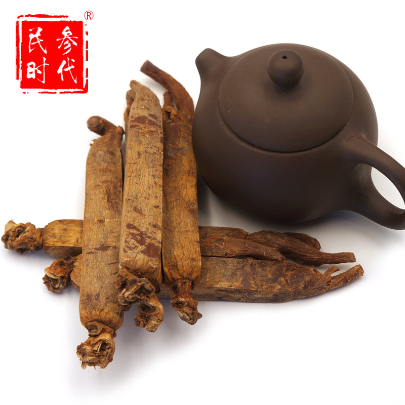 东北长白山人参天字黄皮别直参黄马褂红参6年根无糖高丽参红参|ru