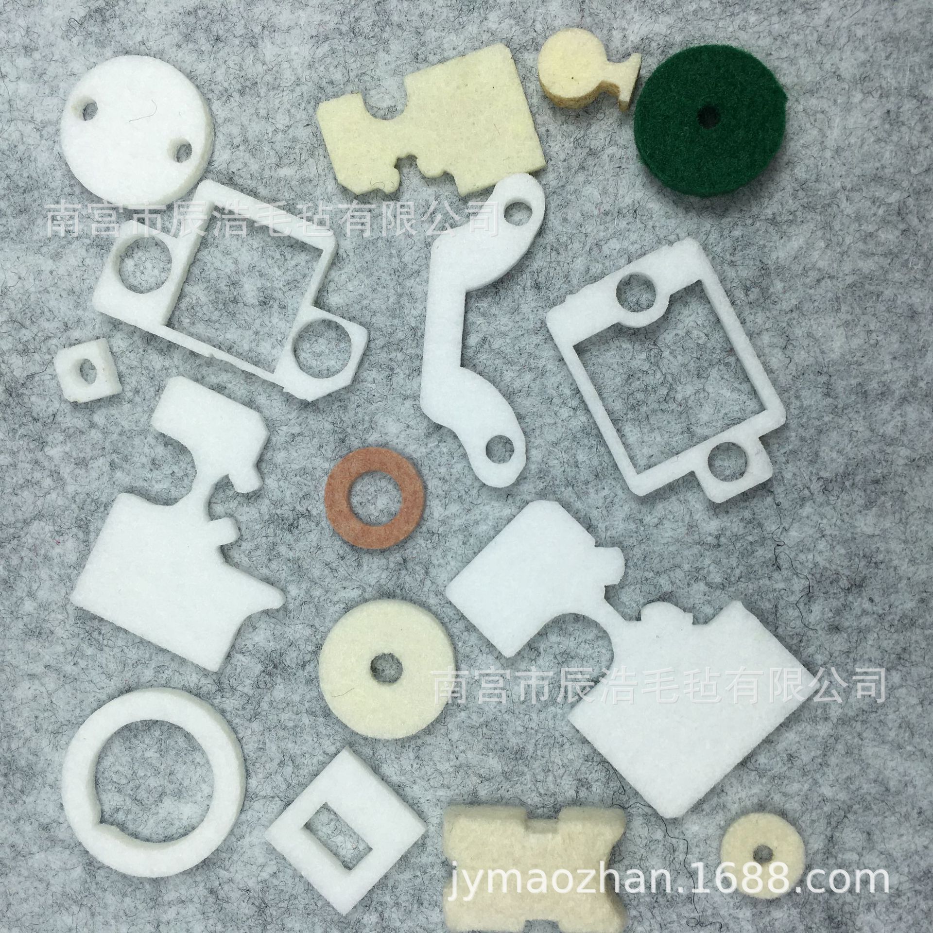 厂家直销 工业羊毛毡垫 圆形 异形羊毛垫片密封防尘吸油毛毡垫圈