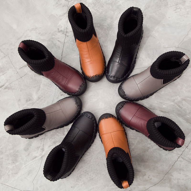 Bottes femme en En cuir - Ref 3355429 Image 5