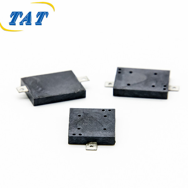 现货供应 5v 4500hz  压电式无源蜂鸣器 小型烟雾器贴片式蜂鸣器