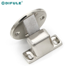 Zinc alloy invisible floor suction, punch-free and glue-free floor magnetic buckle, anti-collision door stopper, strong magnetic door suction