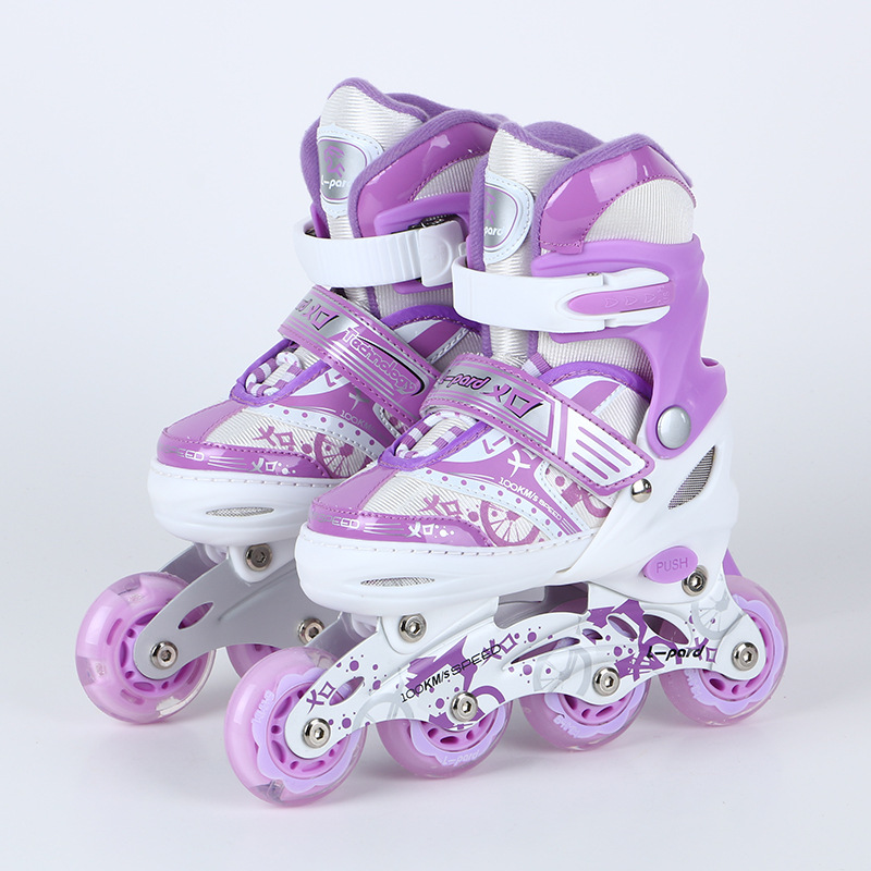 B22儿童溜冰鞋全套装男女直排轮滑鞋旱冰鞋滑冰鞋体育用品批