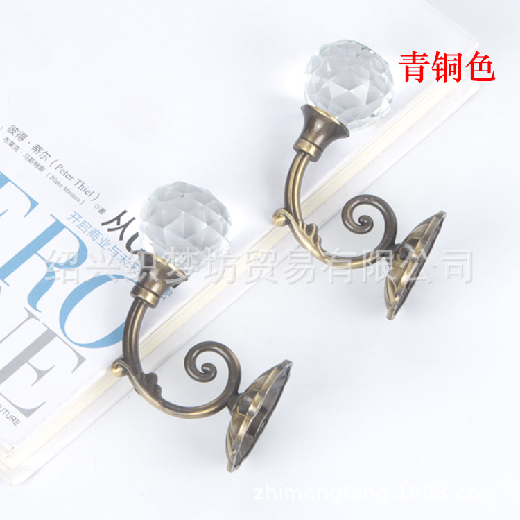 厂家直销 窗帘水晶墙钩 水晶挂钩   特价窗帘配件辅料|ms