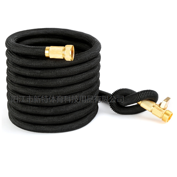 源头厂家新款家用浇花洗车清洁工具抗寒耐冻花园三倍伸缩水管
