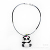 Silica gel necklace PVC, children's accessory, Chinese style, wholesale