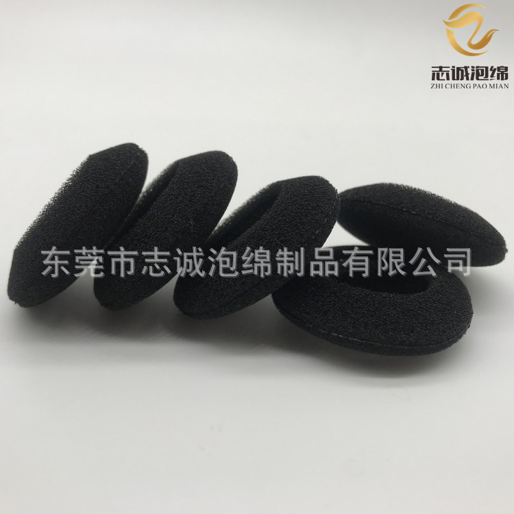 销售耳机套海绵咪套 18mm双拼小咪棉套 双拼彩色耳机棉