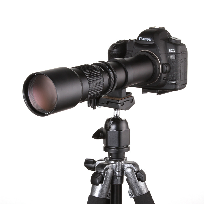 500mm f8-f32 手动长焦 T口单反摄影定焦镜头 适用于尼佳康能