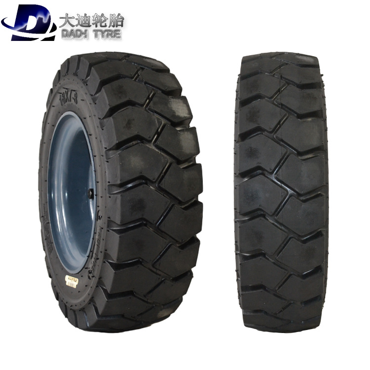 轮胎厂18x7-8轮胎叉车实心轮胎 充气轮胎 环保轮胎 耐磨防爆防扎