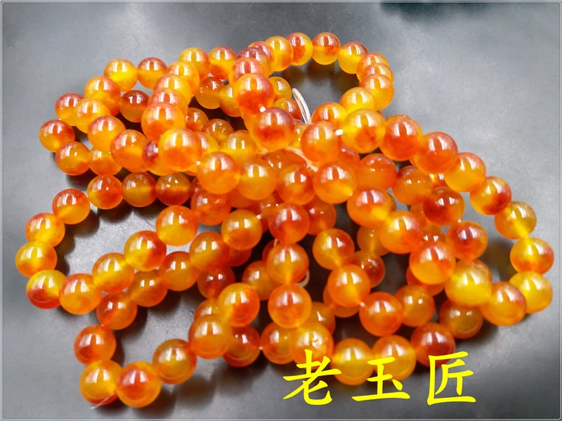 Round beads jade, bracelet, chain, dragon-shaped decoration, direct factory sales