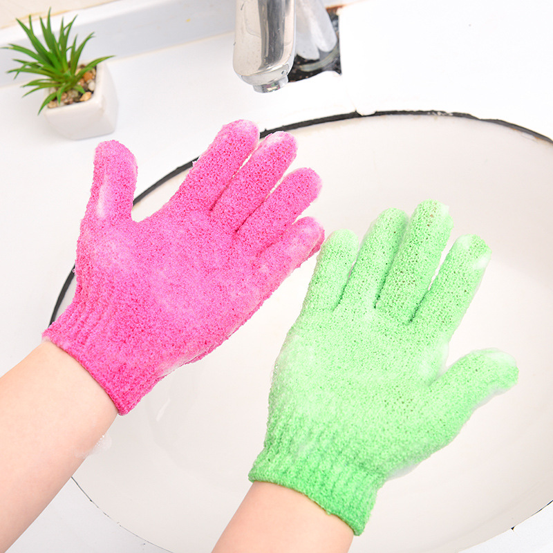 C6250 creativo Toalla de baño guantes de baño de color caramelo Toalla de barro guante de baño Toalla de baño al por mayor