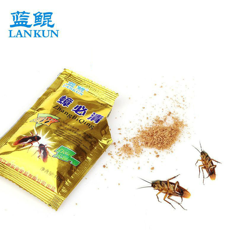 蓝鲲蟑必清 蟑螂药颗粒10g 灭蟑螂饵剂 厂家批发 电商OEM ODM|ms