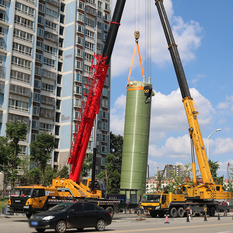 明珠泵业地铁下穿隧道雨污水一体化预制泵站