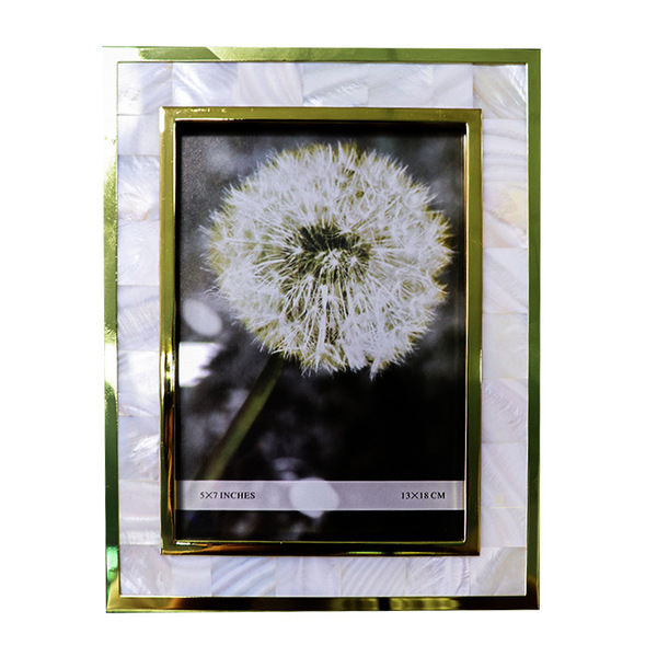 metal silver photo frame