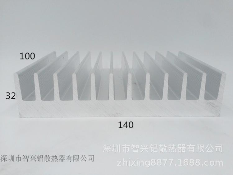 优质散热片 大功率散热片 铝型材机器设备 家电散热片140*32-100