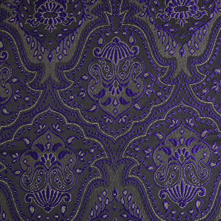 涤纶几何大提花布 经典金银丝面料 装饰布靠垫抱枕面料