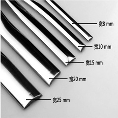 Universal bright strips for automobile windows, decorative strips, chrome-plated bright strips for windows, body trim strips, door edge strips, anti-scratch