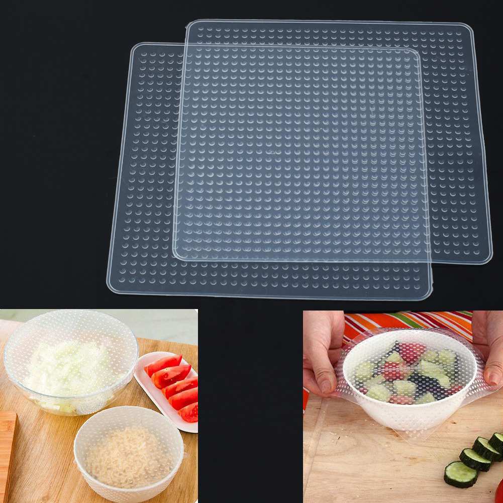 Multipurpose silica gel Fresh keeping film Fruits cling film Vegetable protective film Food protective film 10x10cm