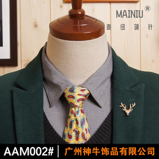 AAM002 Head Head Head Cool Small Brooch Gift/Korea Xiobei иглы для оленей.