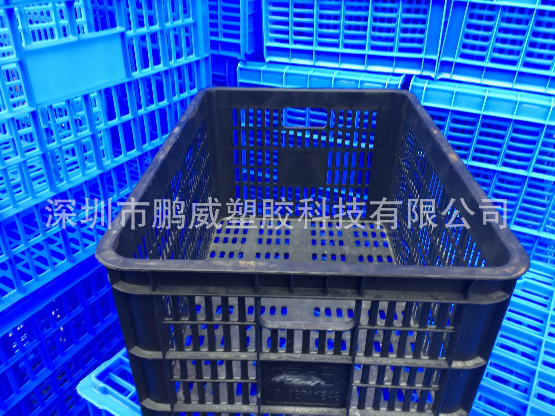 金华电子工业区通用防静电周转筐 耐酸碱防静电塑胶萝 运输收纳萝