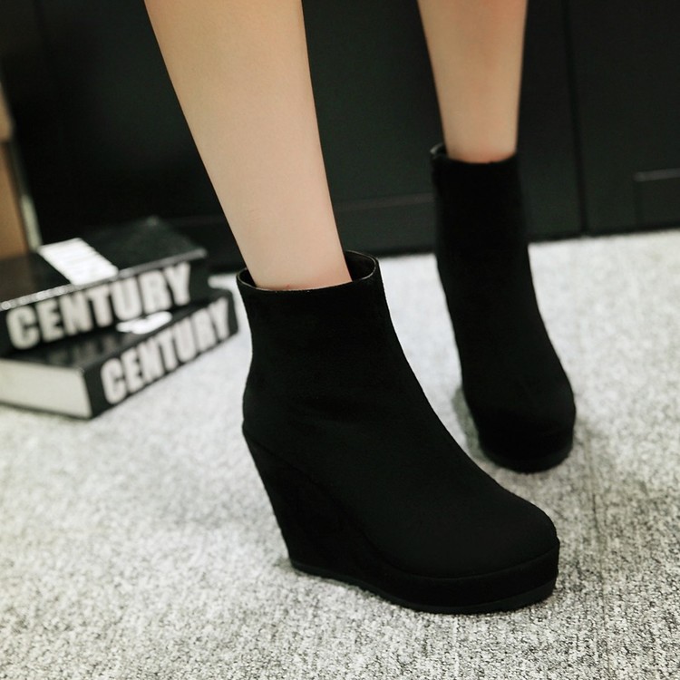 Bottes femme en PU artificiel - Ref 3355550 Image 3