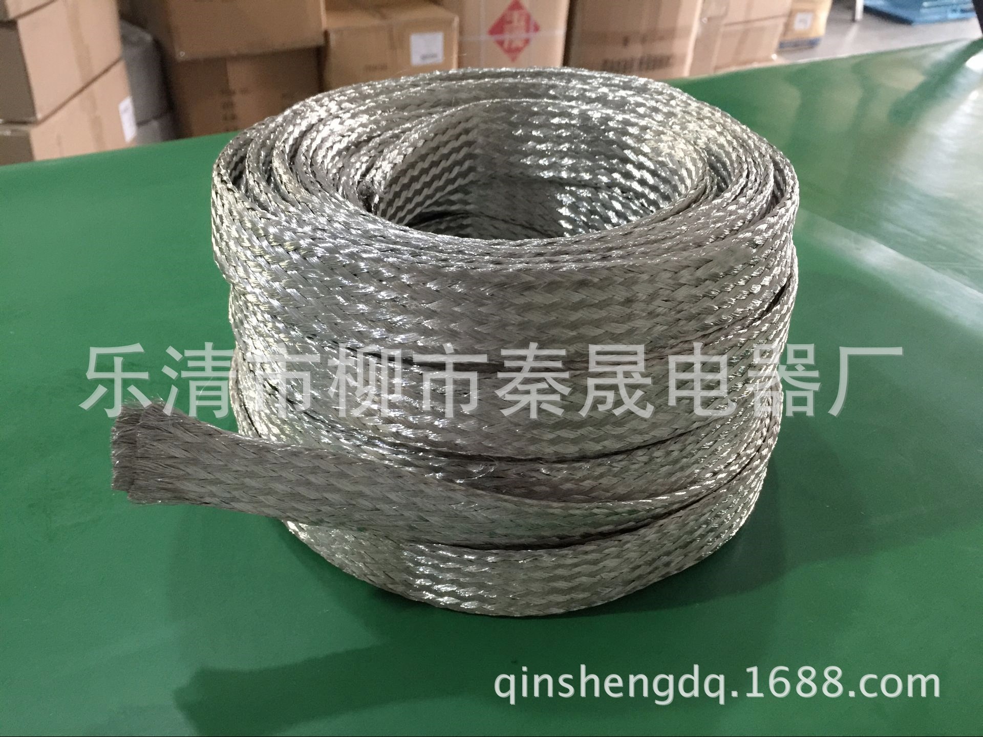 镀锡紫铜编织线 镀锡裸铜编织导电带 TZX-50平方 接地线 铜屏蔽网