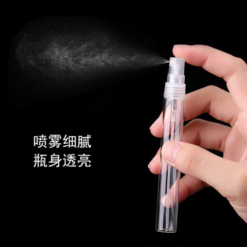 Package the fragrant water into 3ml, 5ml, and 10ml mini portable glass spray bottles for wholesale.