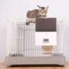 Send Wang new pattern Pets automatic Feeder Cat cage suspension Tableware Timing Quantitative automatic