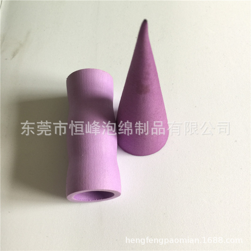 定制异形研磨泡沫管  高密海绵泡沫手柄 eva泡绵把套