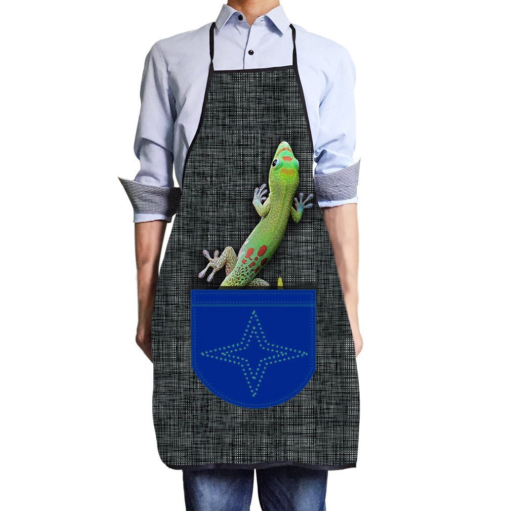 愚人節(jié)聚會(huì)數(shù)碼印可愛萌寵圍裙狼馬 壁虎 恐龍愚人節(jié)禮物圍裙批發(fā)