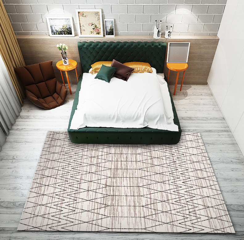 ins地毯,印花地毯,地毯,欧式简约地毯