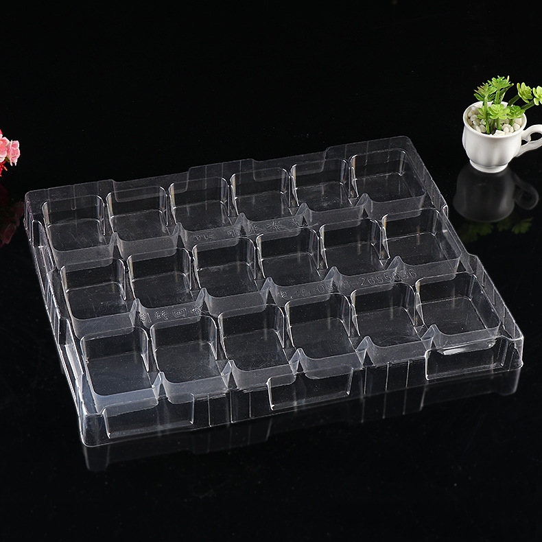 定 制批发防潮耐腐蚀塑料托盘盒 透明塑料食品泡壳托盘盒 定 做