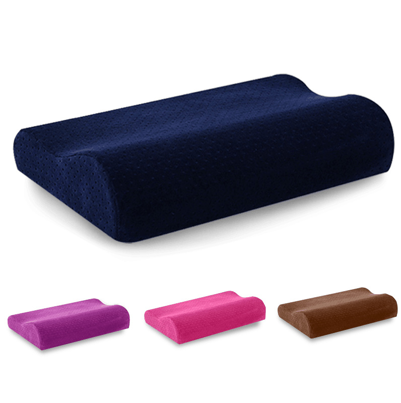 Memory Foam pillow Pillow slow rebound adult Healthcare Neck Pillow Undulation Cervical pillow Single Student pillow Formulate