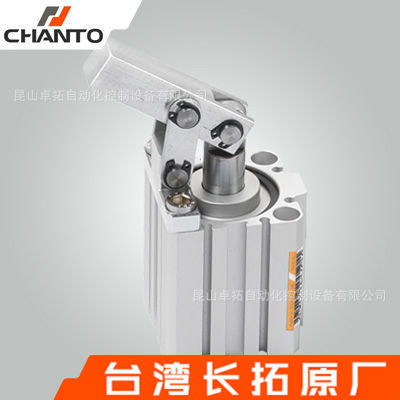 夹紧薄型气缸 JGK系列 标准气缸 台湾气缸 手指气缸 长拓 CHANTO